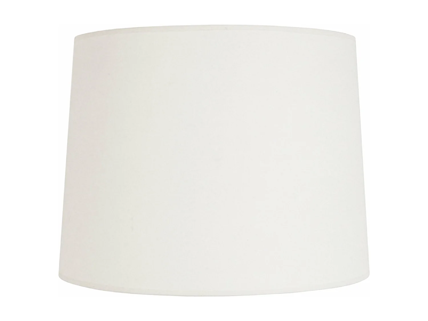 Abat-jour coton  blanc 30, cm.