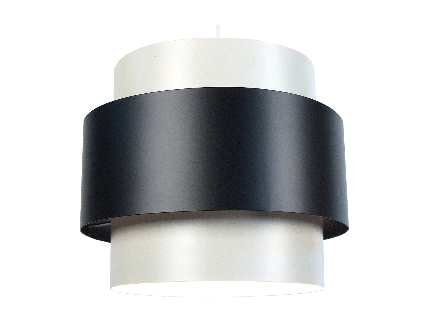 Suspensión  TOSEL ,metal, Negro  ,A85xD30xP30cm