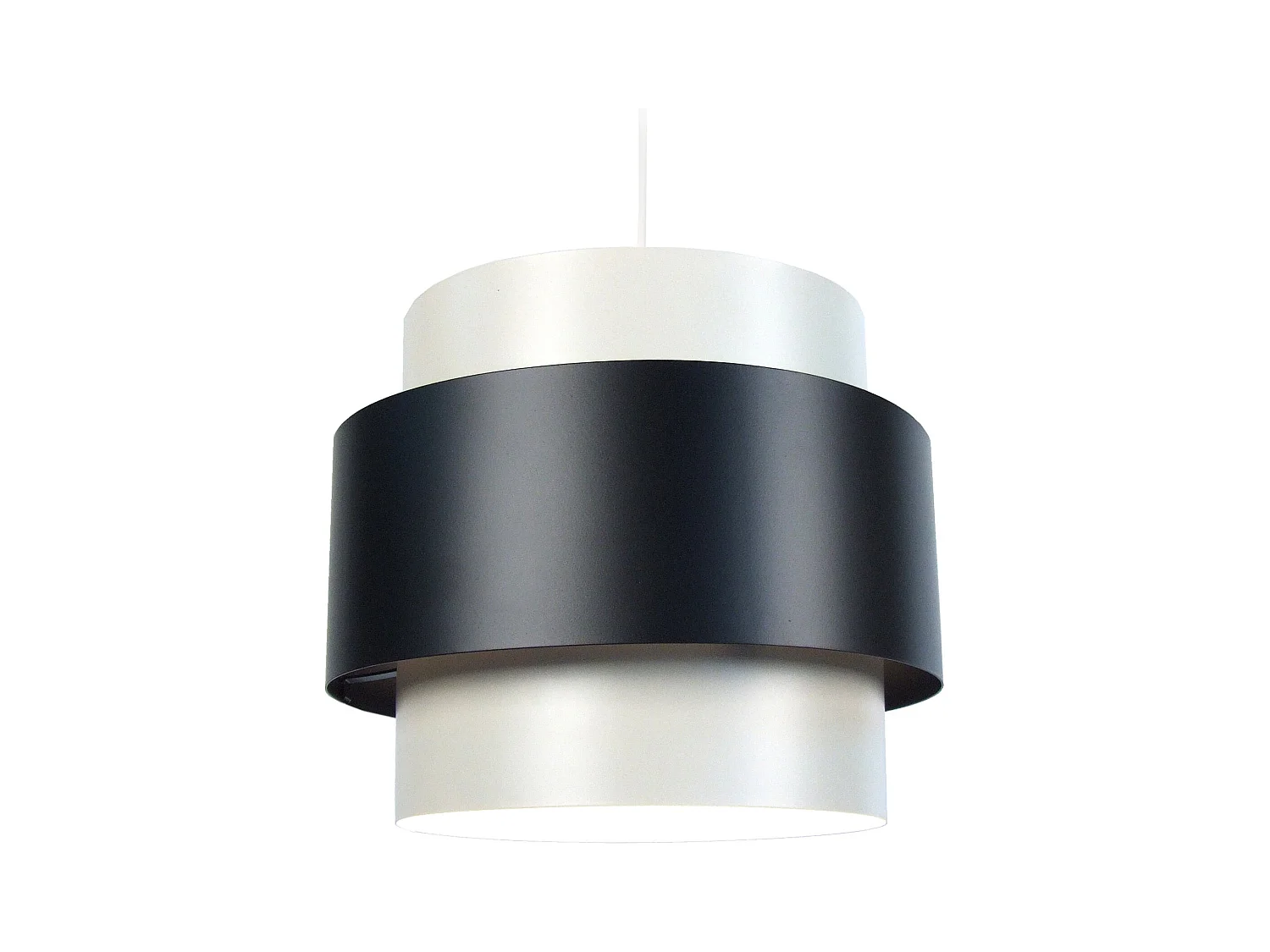 Suspension TOSEL ,métal, Noir  ,H85xD30xP30cm