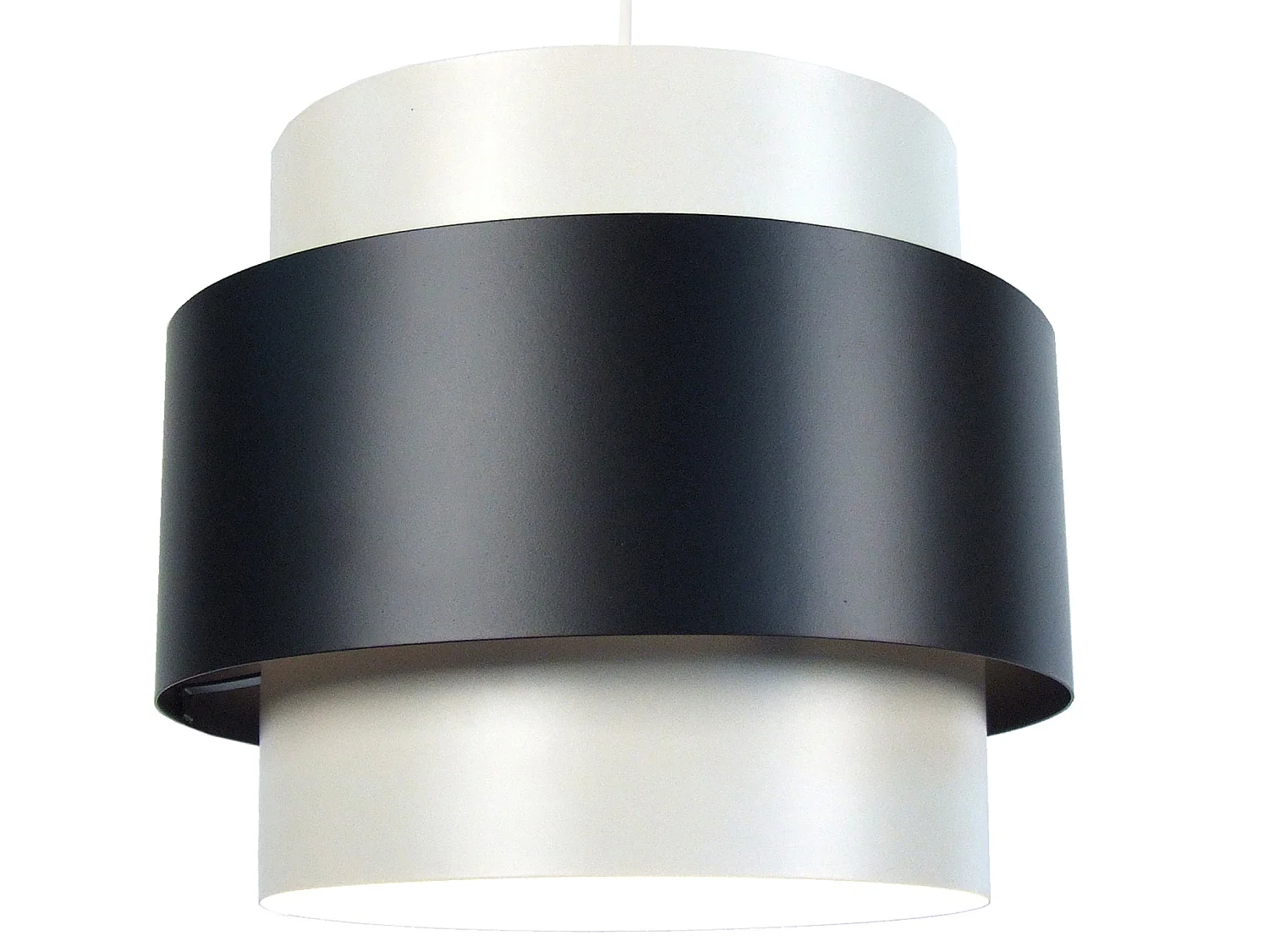 Suspension TOSEL ,métal, Noir  ,H85xD30xP30cm