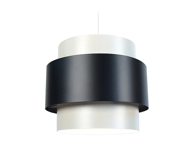 Suspension TOSEL ,métal, Noir  ,H85xD30xP30cm