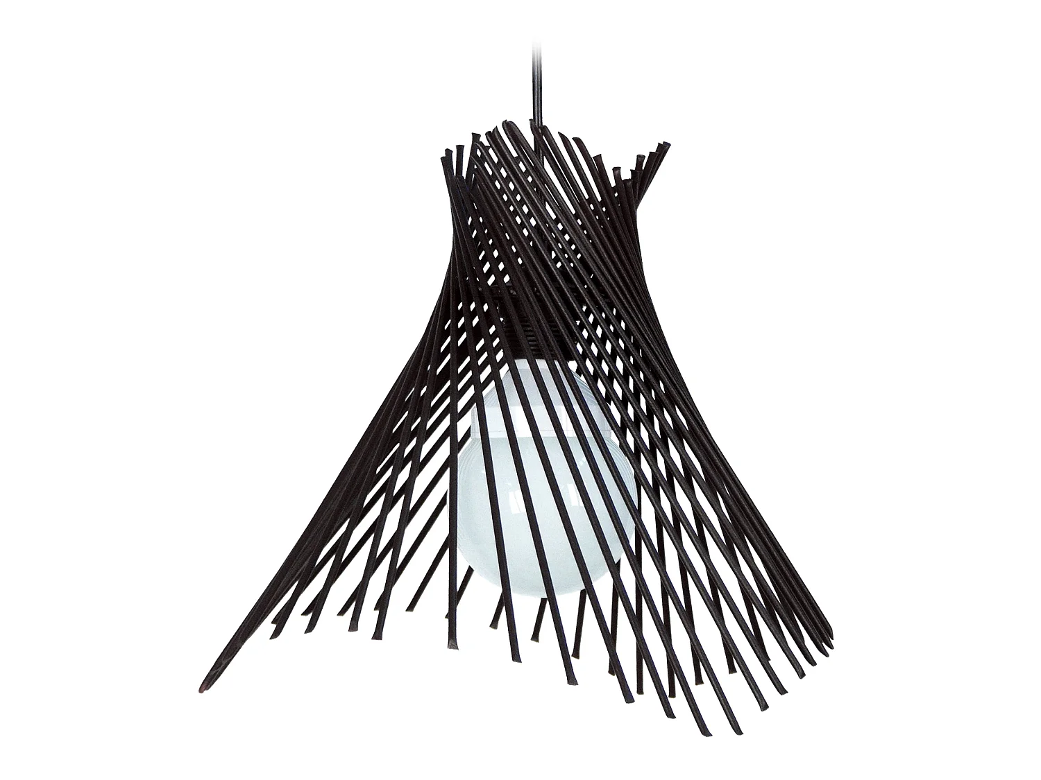 MIKADO - Suspension géométrique métal noir