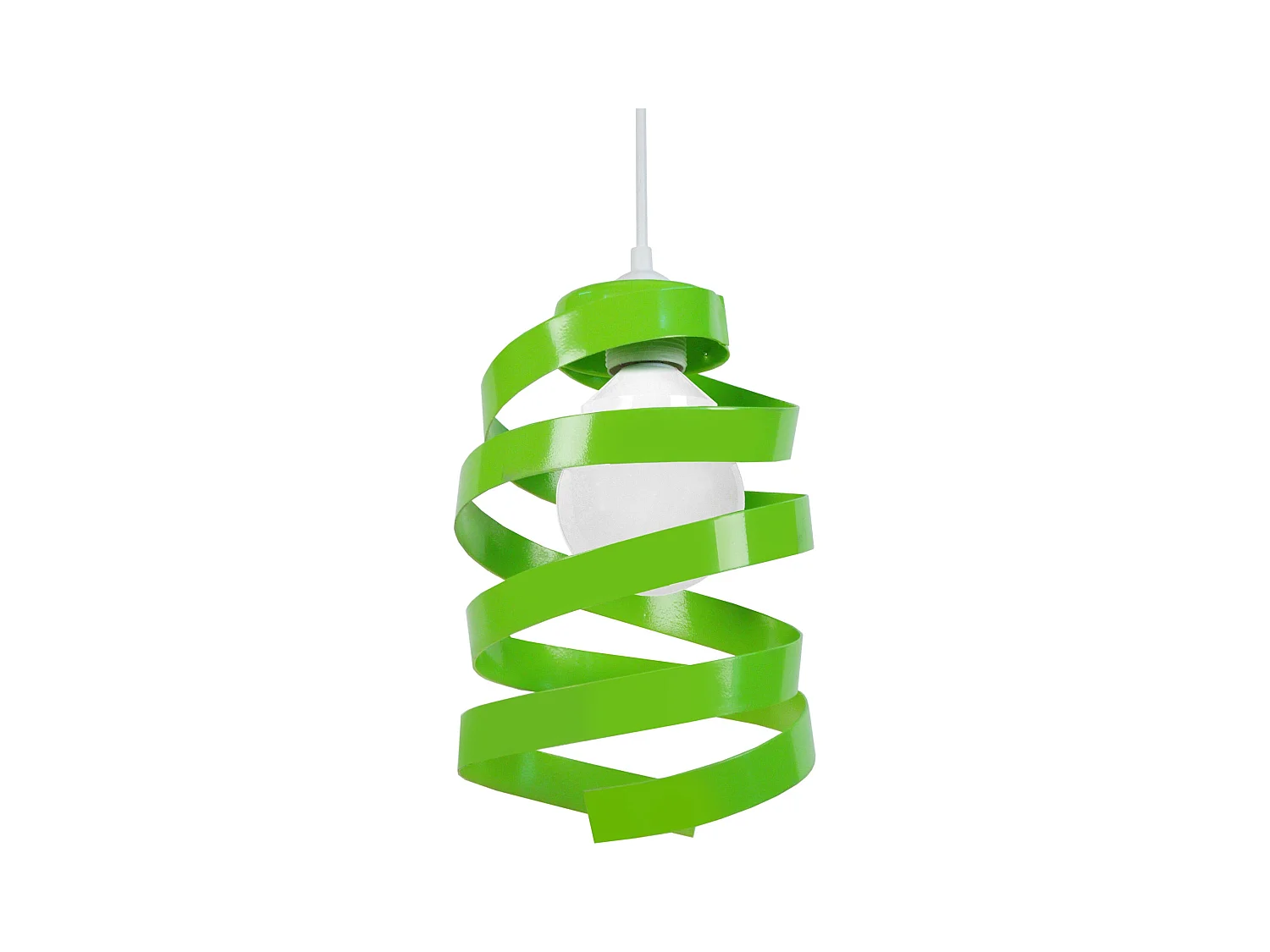 Suspension TOSEL ,métal,Blanc ,H85xD18xP18cm