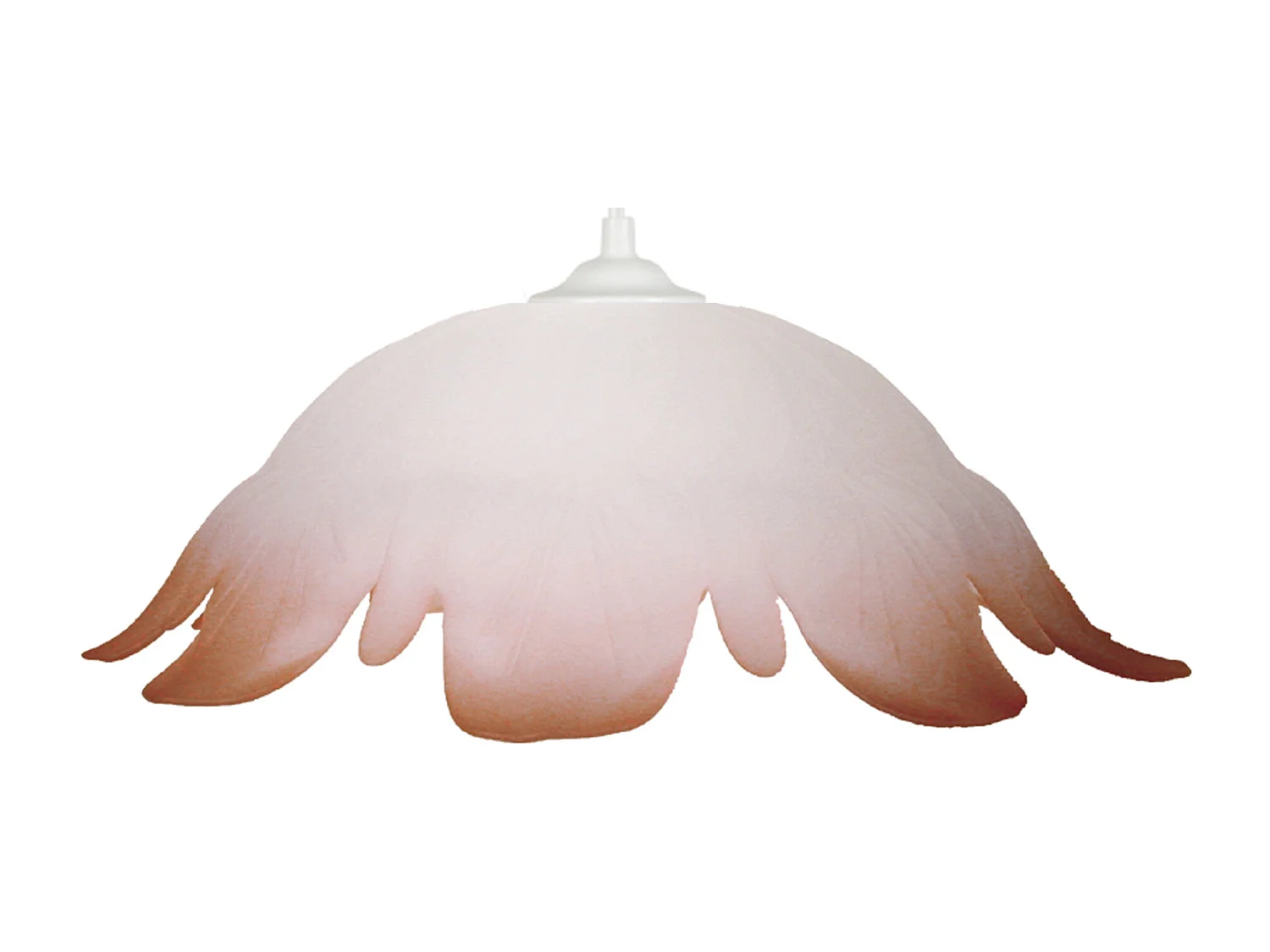 Suspension TOSEL ,verre,Marron, H 70xD35xP35cm