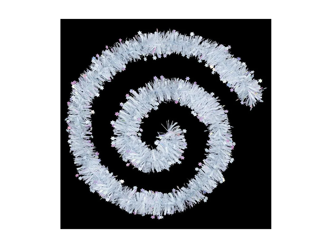 Guirlande de Noël "Colorama" 200cm Blanc Irisé