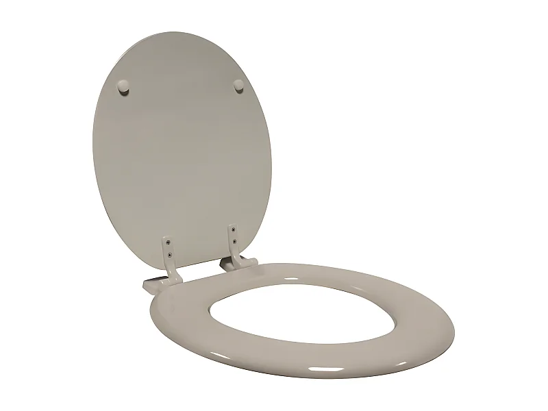 Abattant WC Uni "Vitamine II" 37cm Taupe