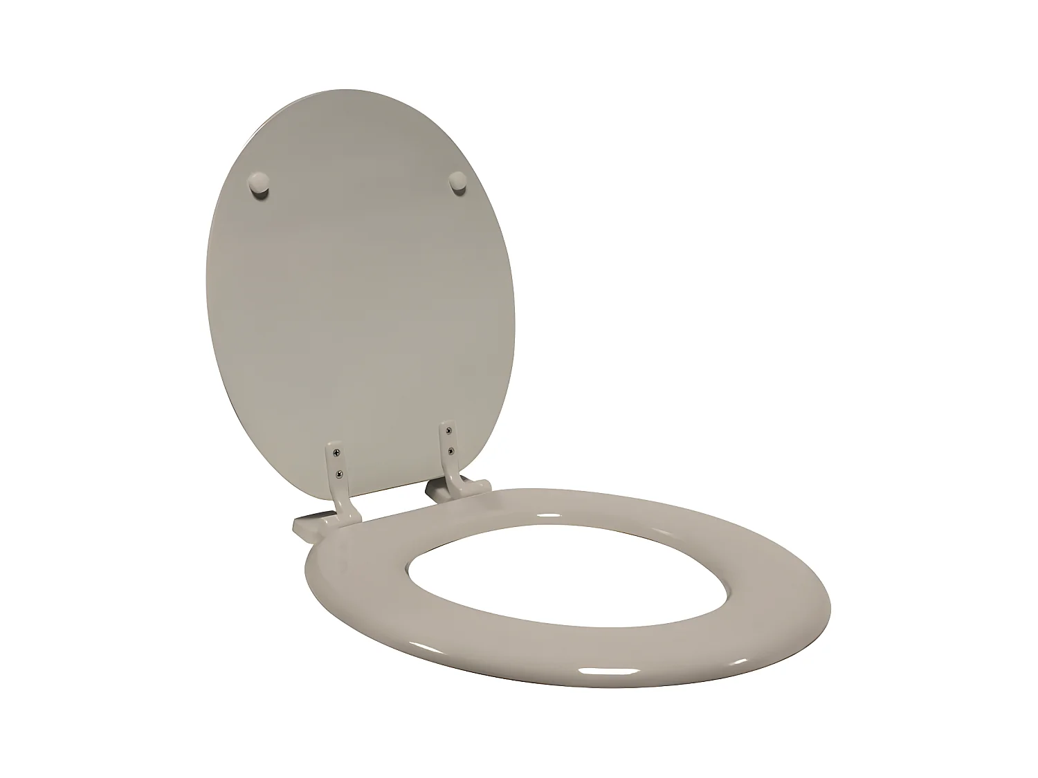 Abattant WC Uni "Vitamine II" 37cm Taupe