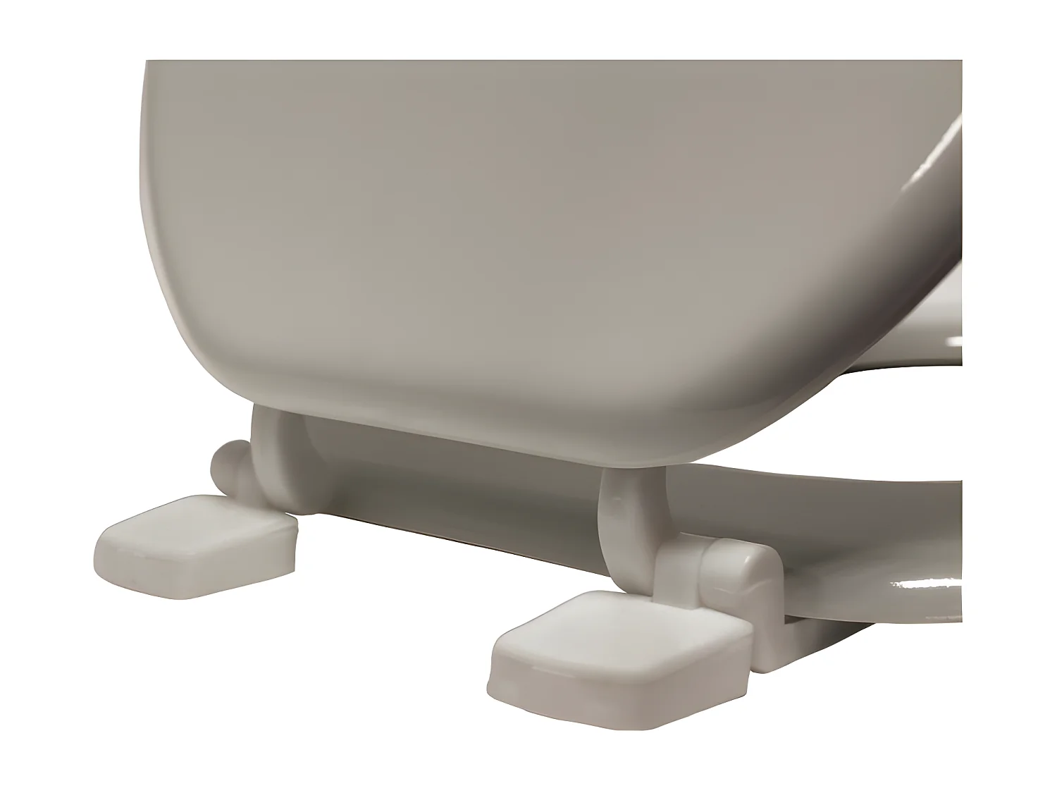 Abattant WC Uni "Vitamine II" 37cm Taupe