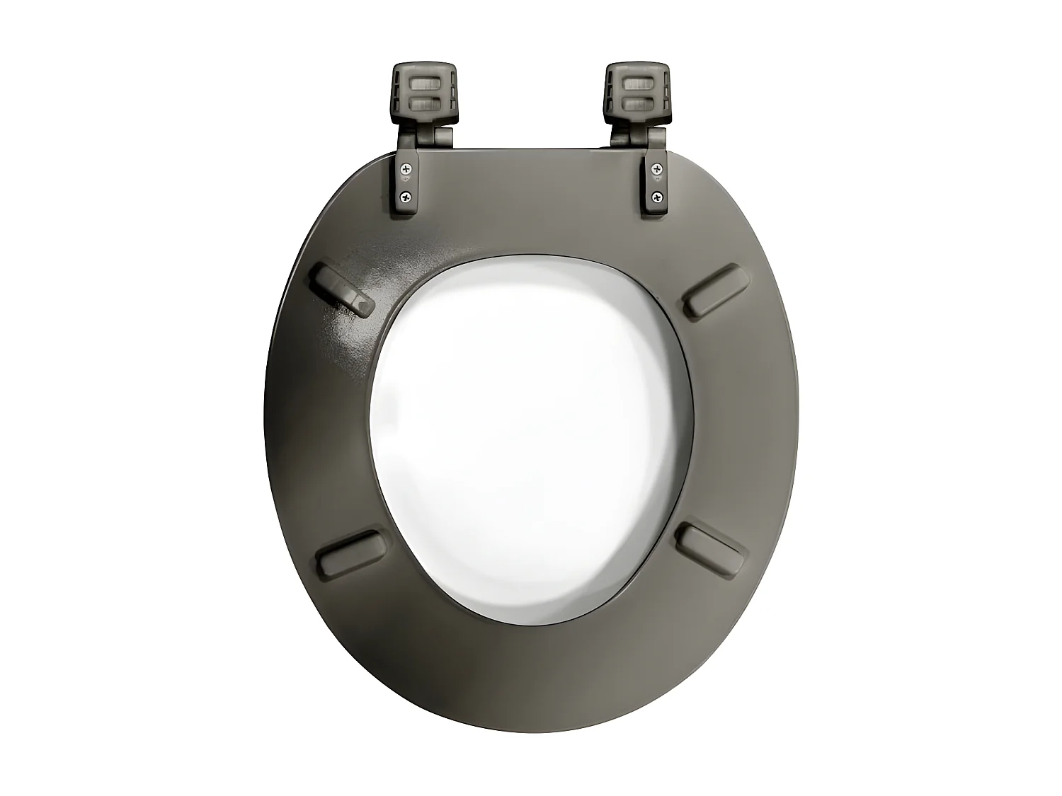 Abattant WC Imprimé "Cocoty" 47cm Noir