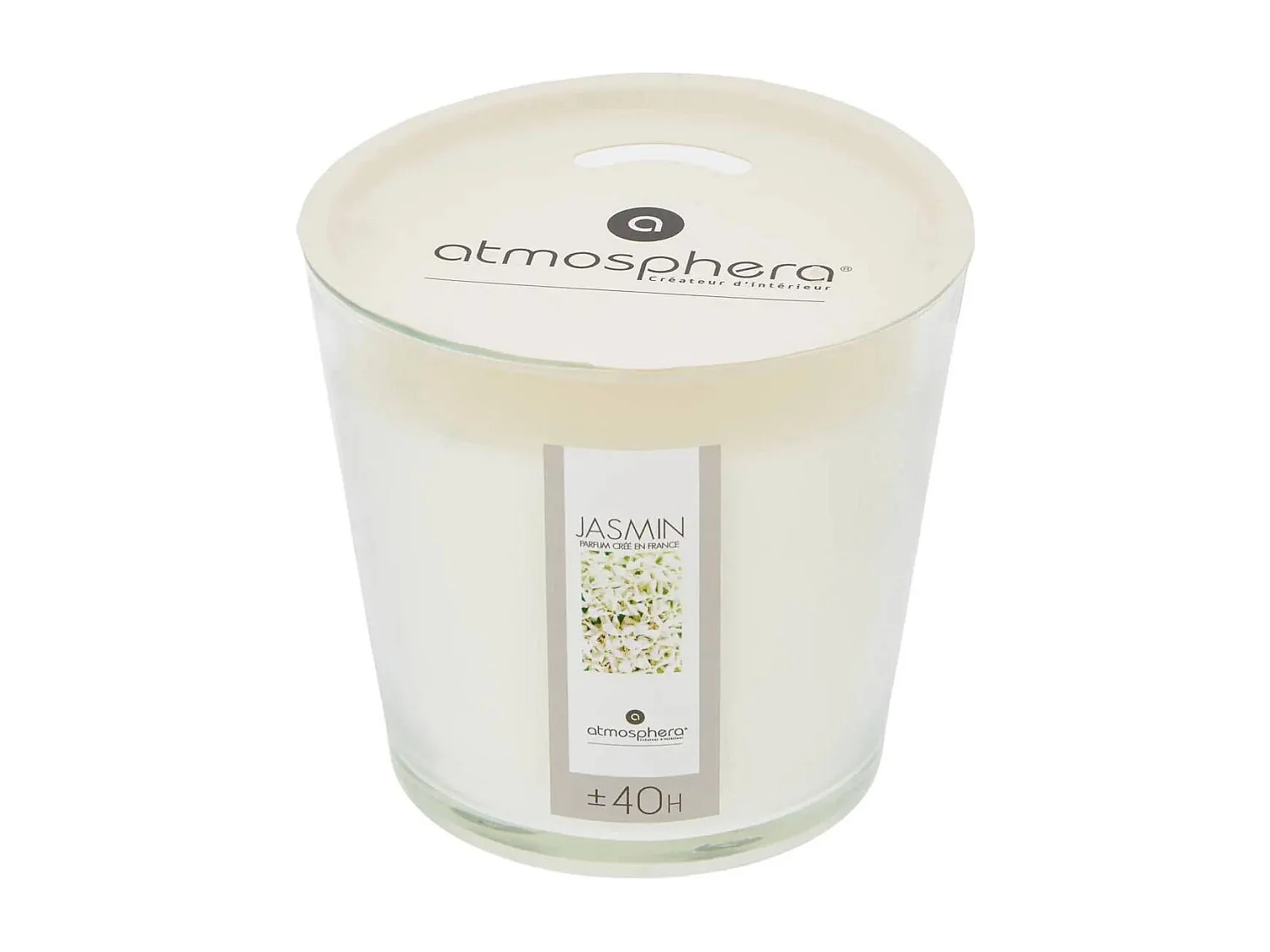 Bougie Parfumée "Nina" 500g Jasmin