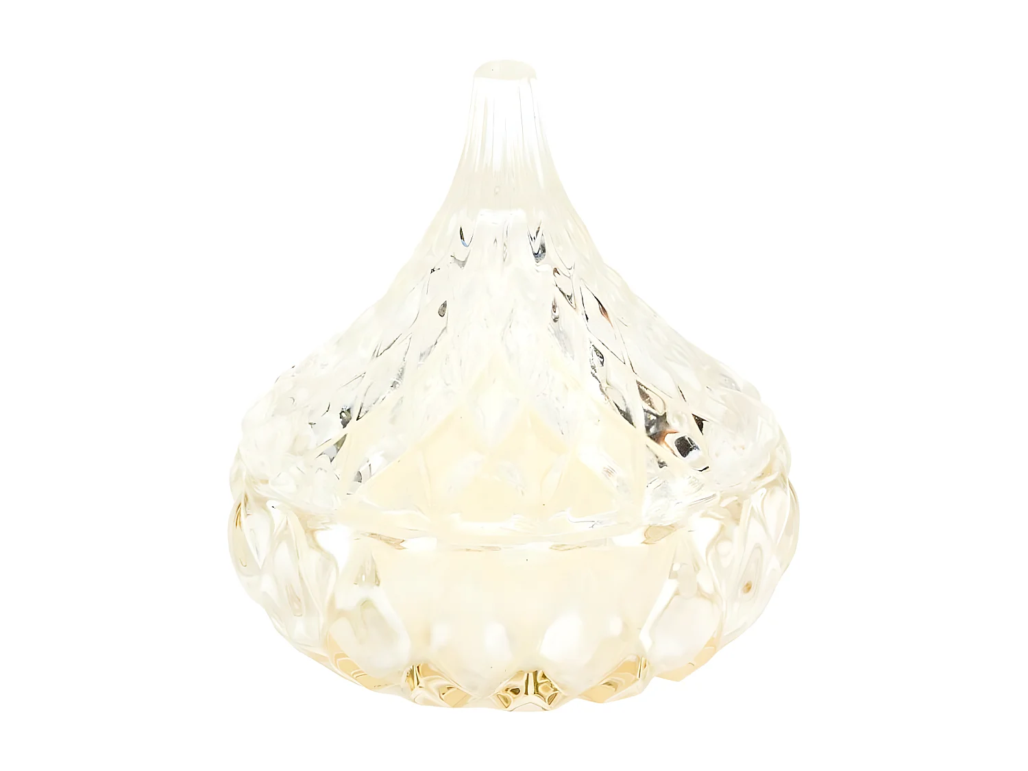 Bougie Parfumée Déco "Ciselé" 160g Fleur de Coton