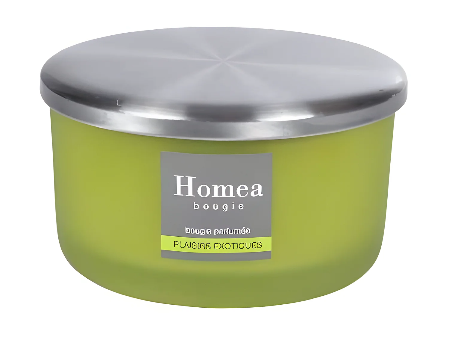 Bougie Parfumée Verrine "Tropical Fresh" 13cm Plaisirs Exotiques