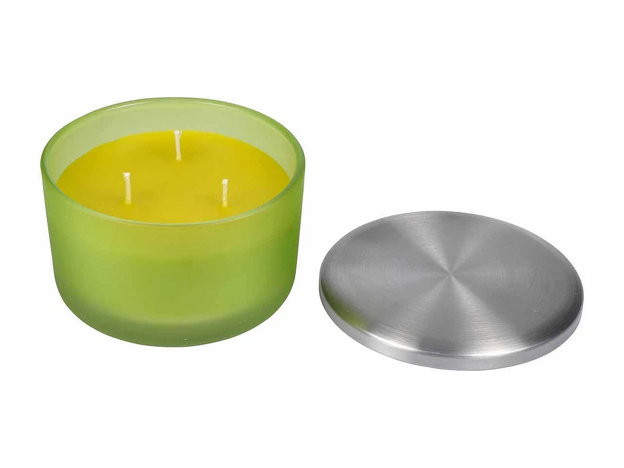 Bougie Parfumée Verrine "Tropical Fresh" 13cm Plaisirs Exotiques