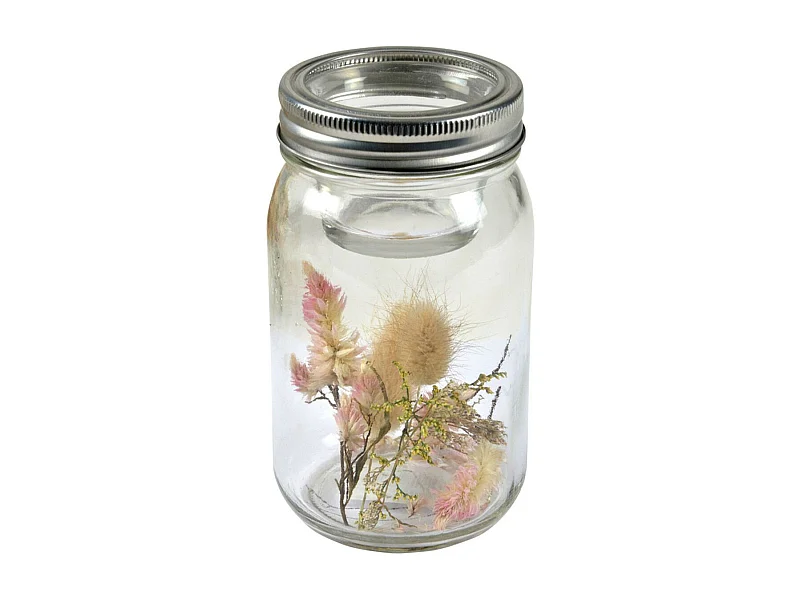 Photophore Design "Harmonie" 13cm Transparent