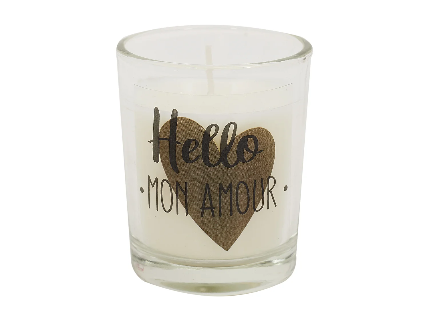 Bougie Parfumee X5 Calendrier Amour Blanc, Rouge
