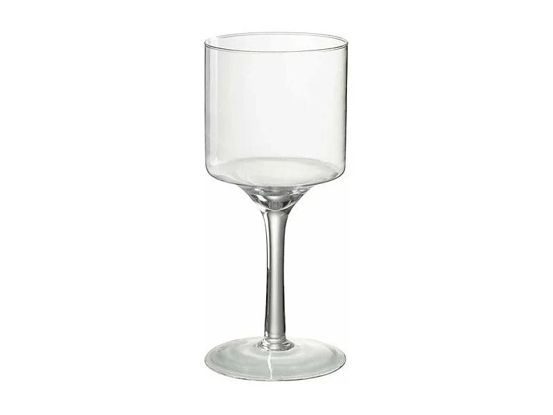 Photophore sur Pied "Agory" 34cm Transparent