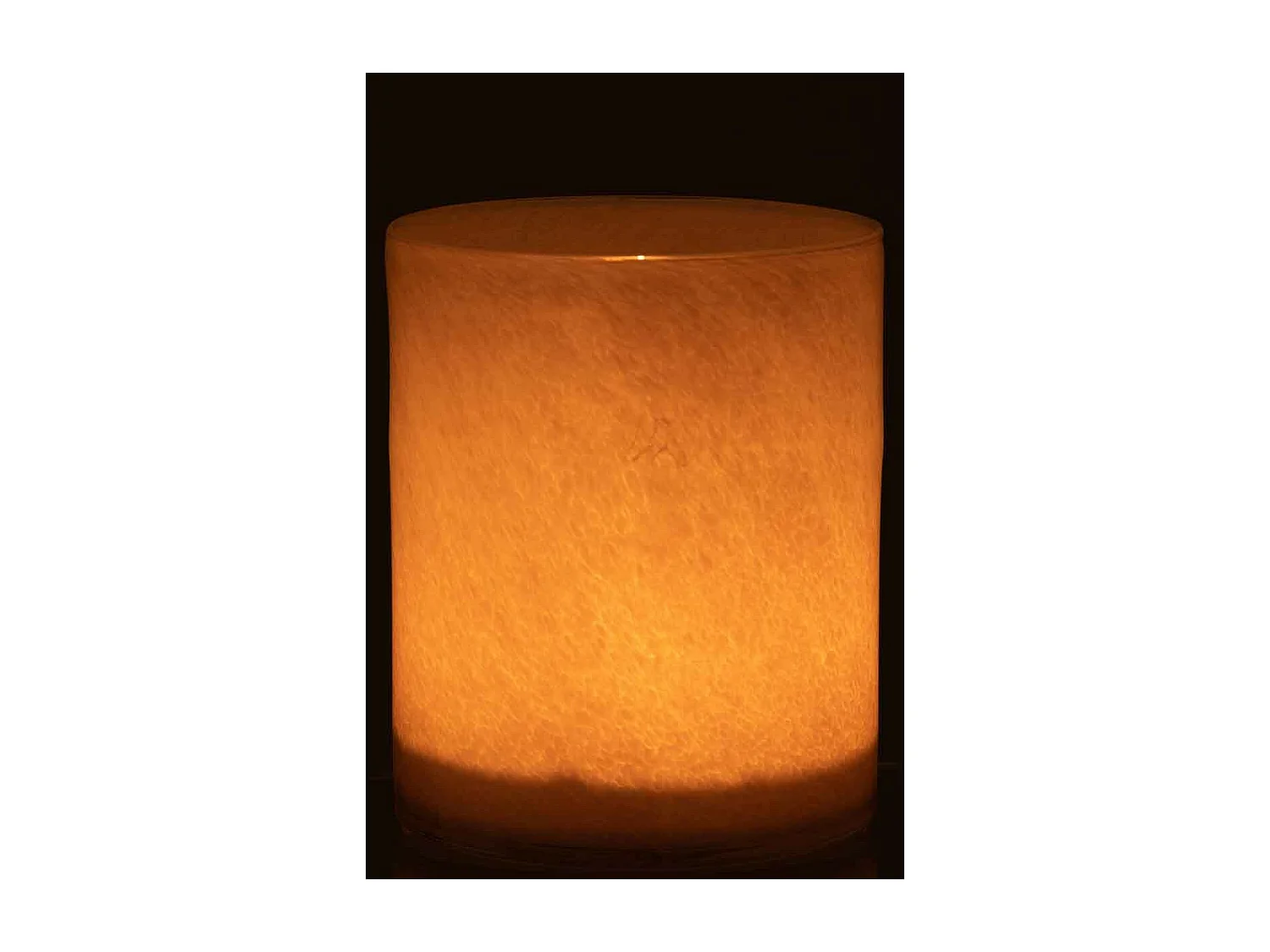 Photophore Design en Verre "Jade" 18cm Rose