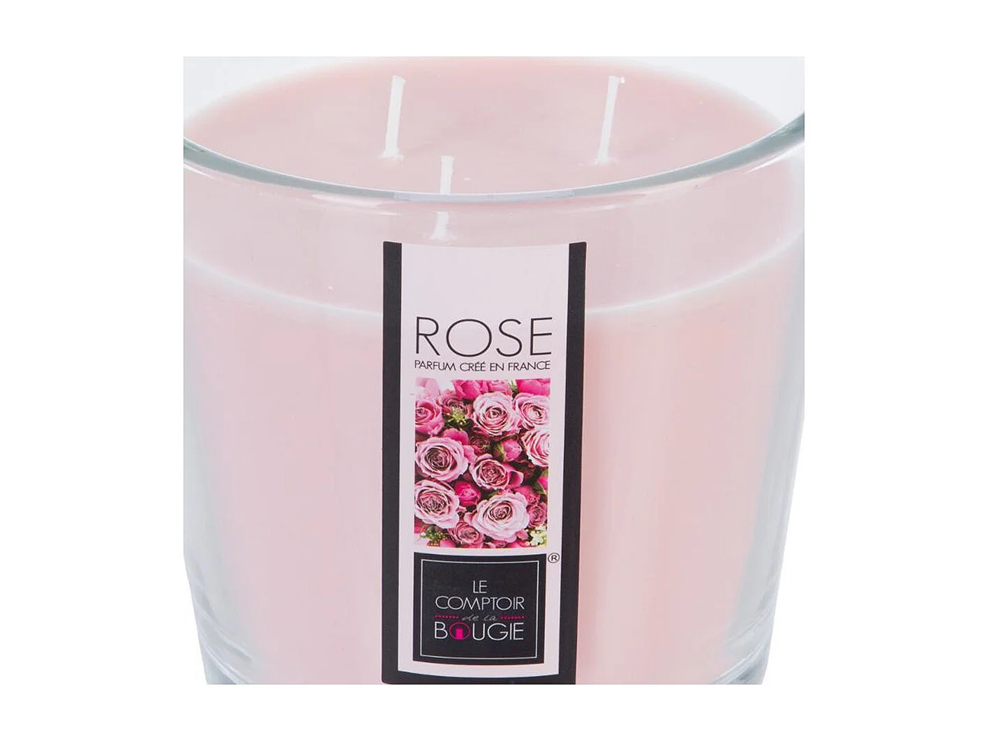 Bougie Parfumée "Nina" 500g Rose