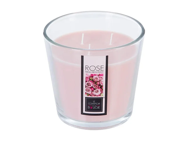 Bougie Parfumée "Nina" 500g Rose