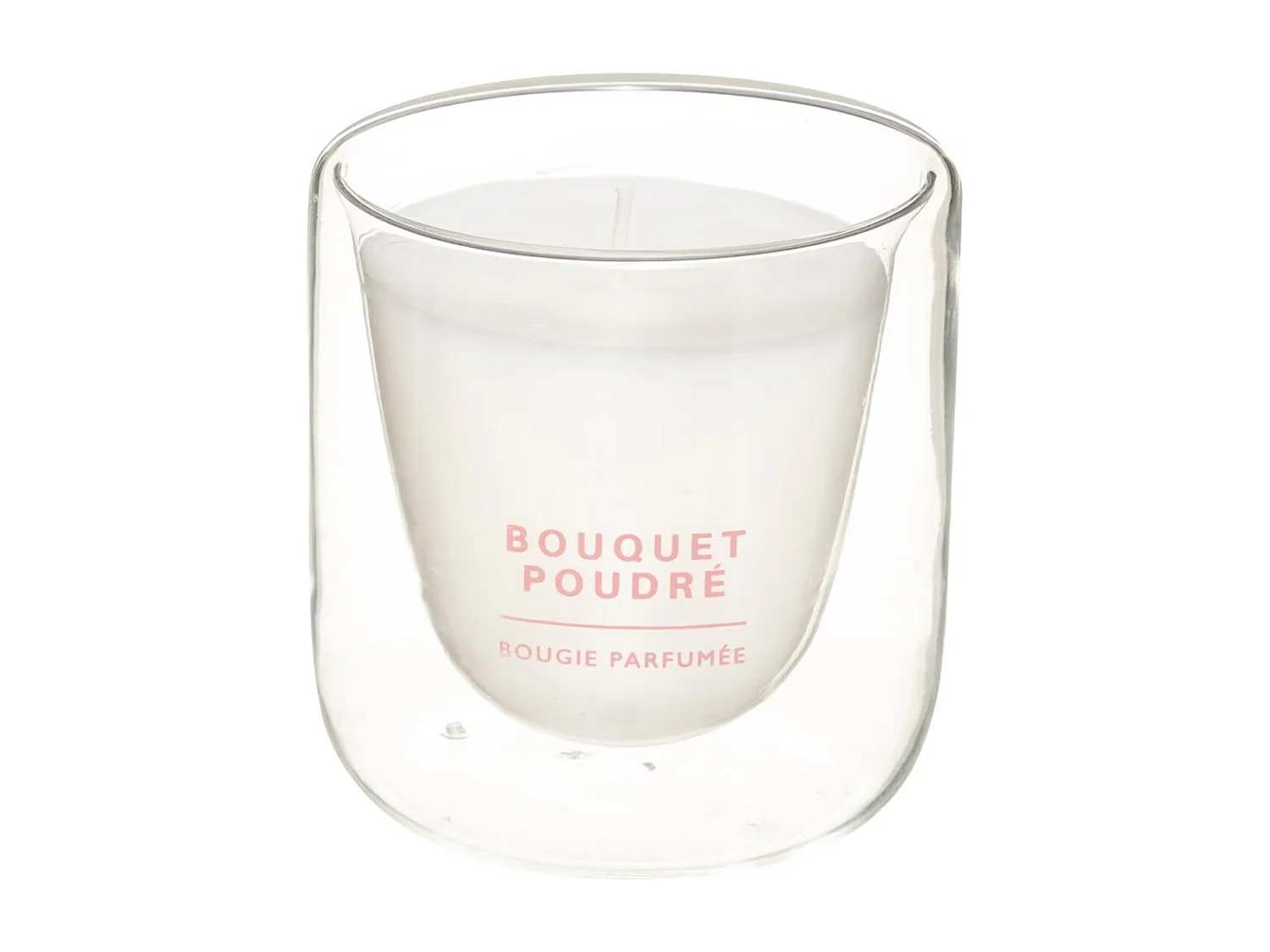 Bougie Parfumée En Verre "Ilan" 130g Bouquet Poudré