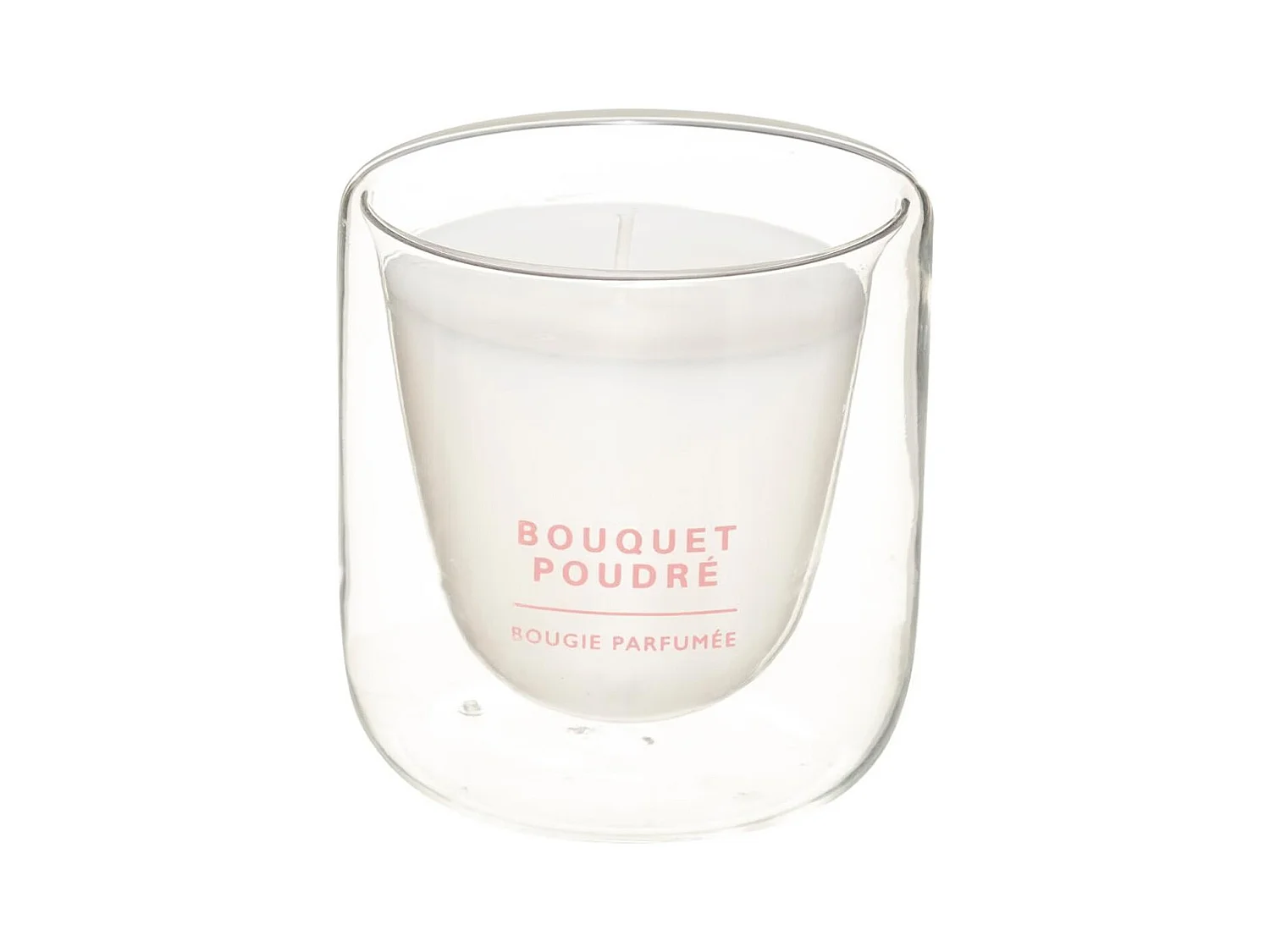 Bougie Parfumée En Verre "Ilan" 130g Bouquet Poudré
