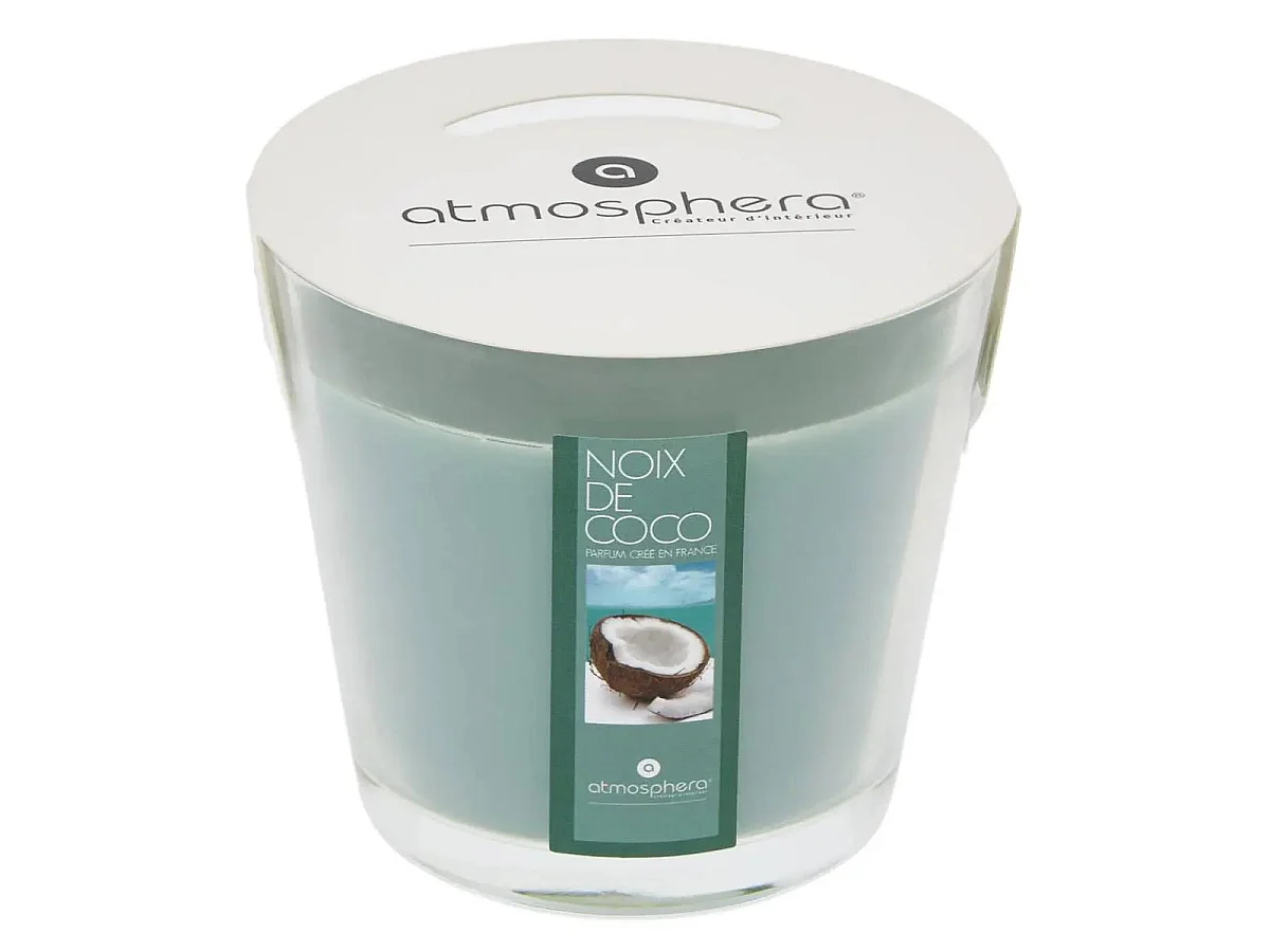 Bougie Parfumée en Verre "Nina" 190g Noix de Coco