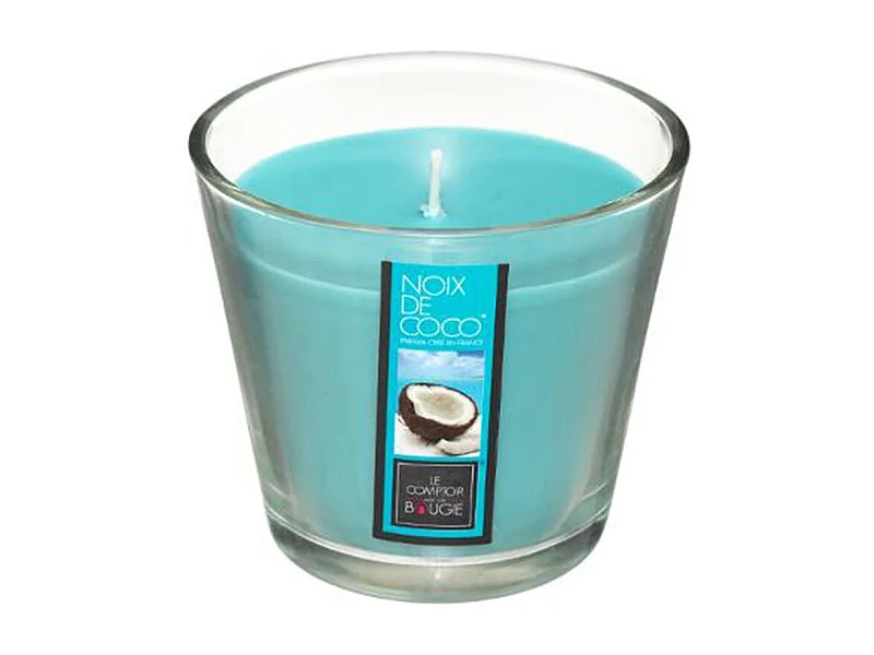 Bougie Parfumée en Verre "Nina" 190g Noix de Coco
