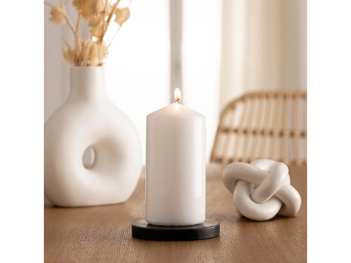 Bougie Parfumée Ronde "Tami" 395g Jasmin