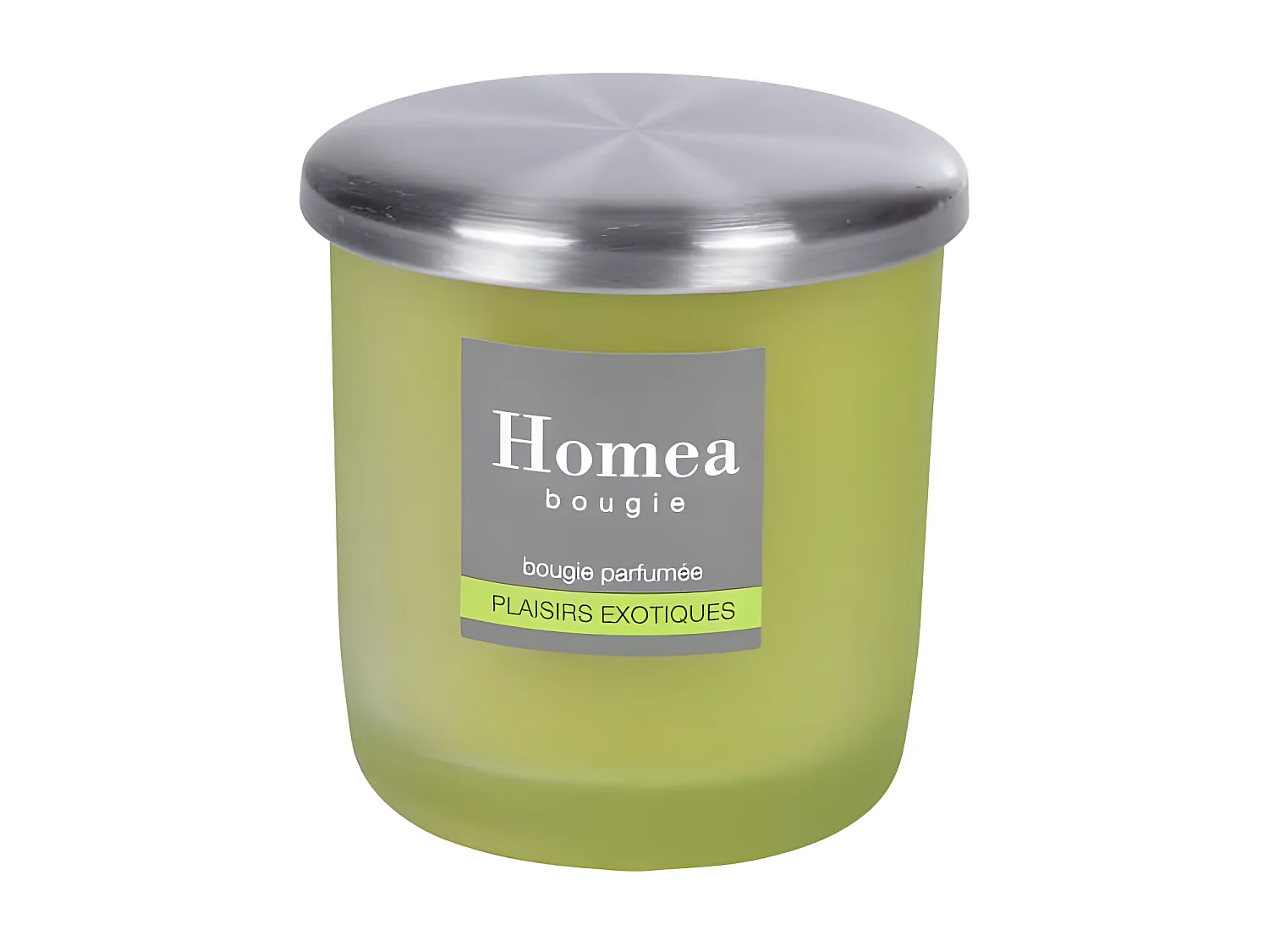 Bougie Parfumée Verrine "Tropical Fresh" 9cm Plaisirs Exotiques