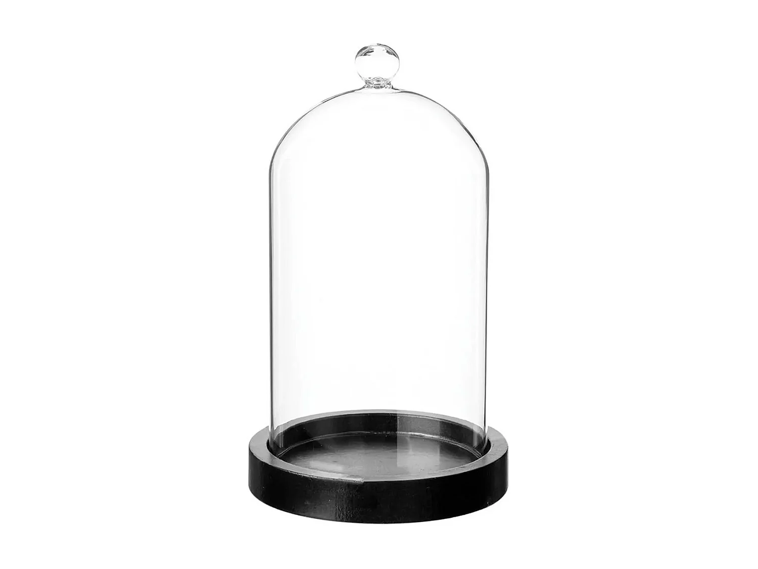 Cloche Décorative en Verre "Dara" 19cm Transparent