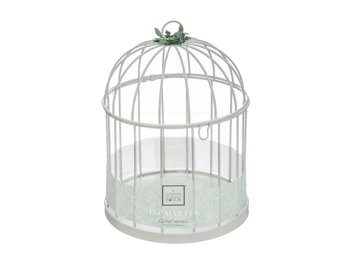 Coffret de Fragrances "Cage" 20cm Eucalyptus