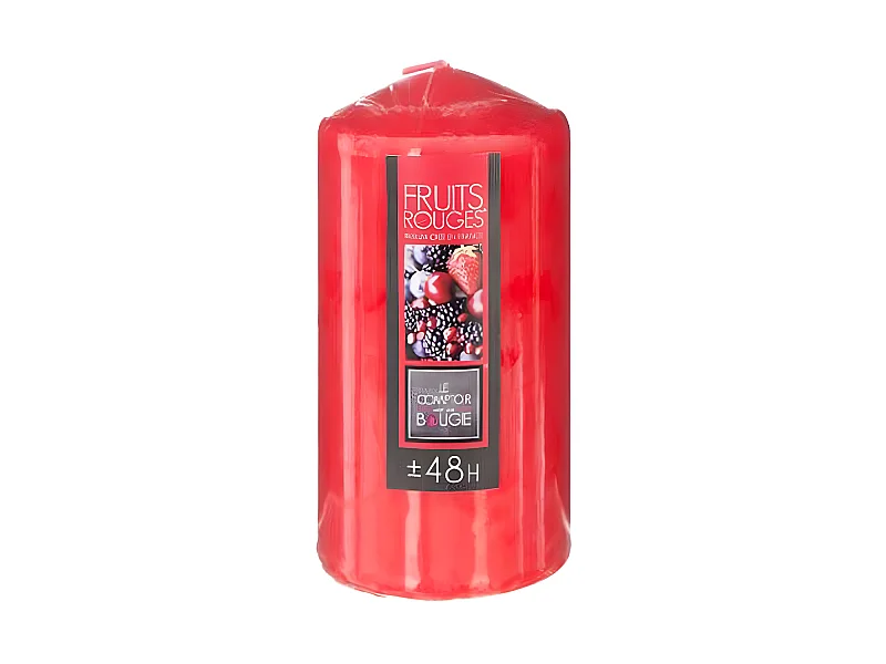Bougie Parfumée Ronde "Tami" 395g Fruits Rouges