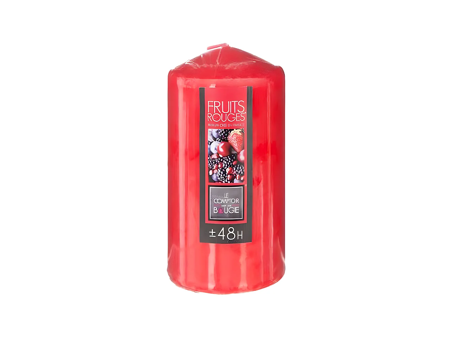 Bougie Parfumée Ronde "Tami" 395g Fruits Rouges