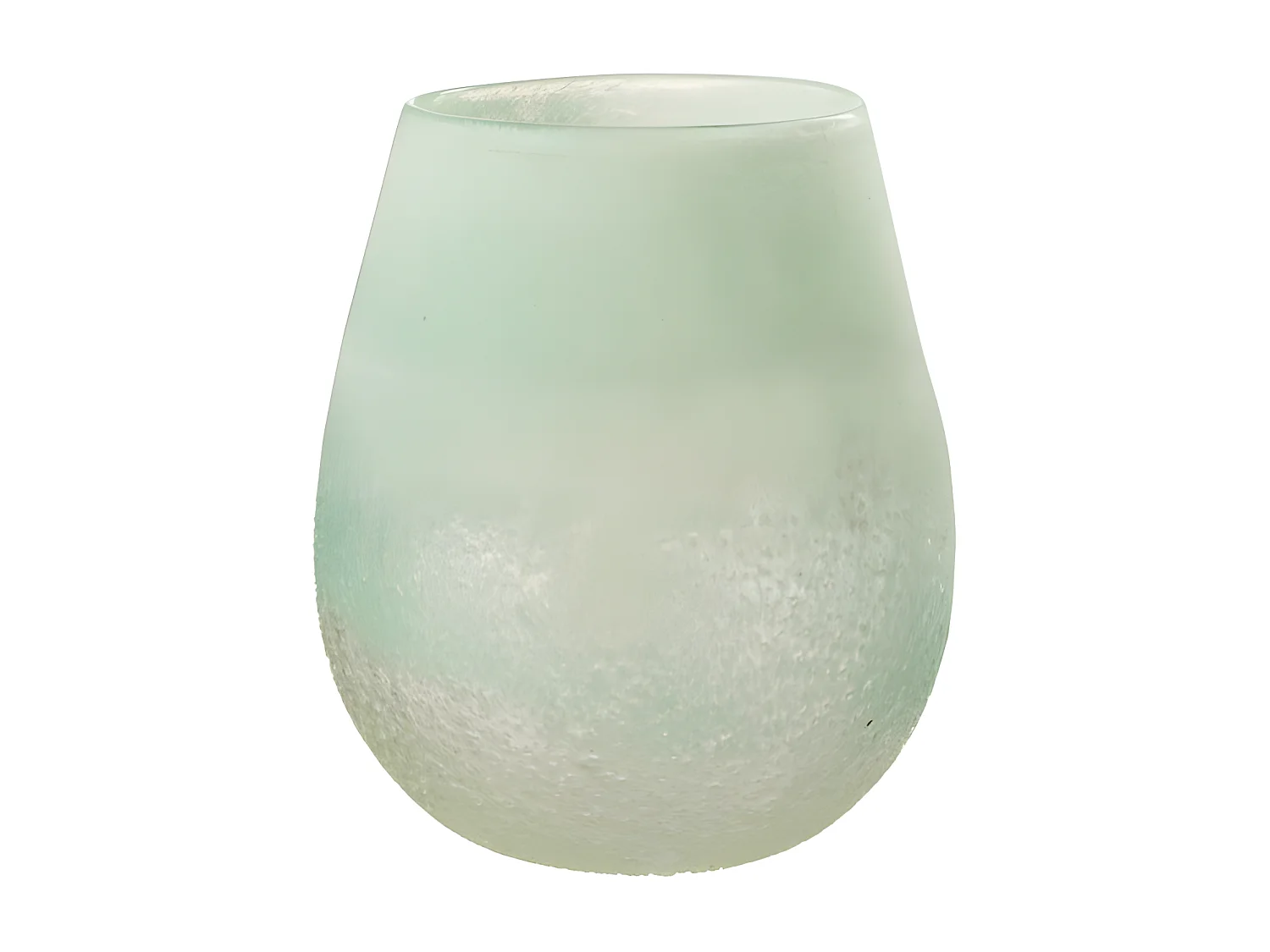 Portavelas de vidrio Azur 22x22x25 cm