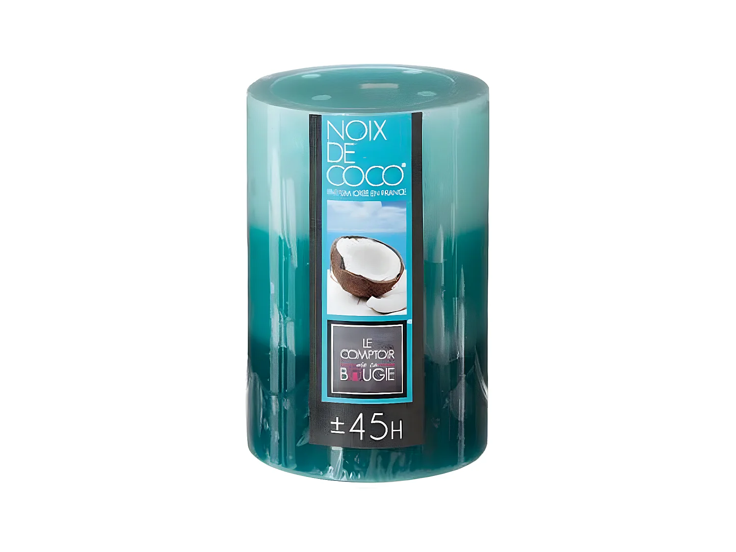 Bougie Parfumée Ronde "Trio" 310g Coco