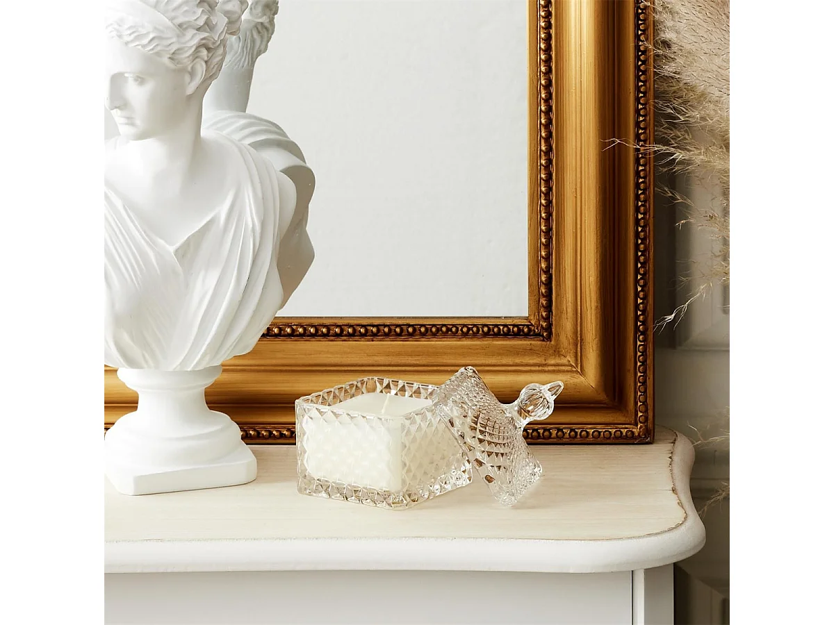 Bougie Parfumée Déco "Ciselé" 140g Magnolia