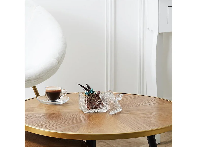 Bougie Parfumée Déco "Ciselé" 140g Magnolia