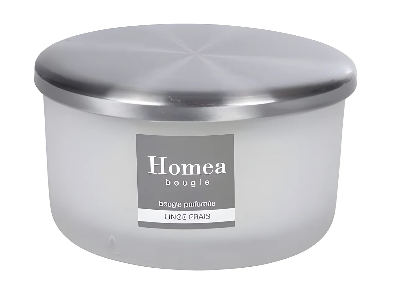 Bougie Parfumée Verrine "Tropical Fresh" 13cm Linge Frais