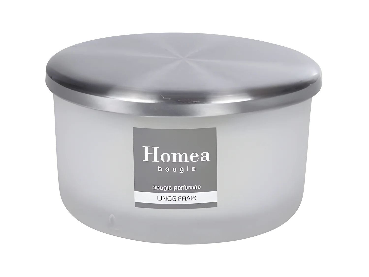 Bougie Parfumée Verrine "Tropical Fresh" 13cm Linge Frais