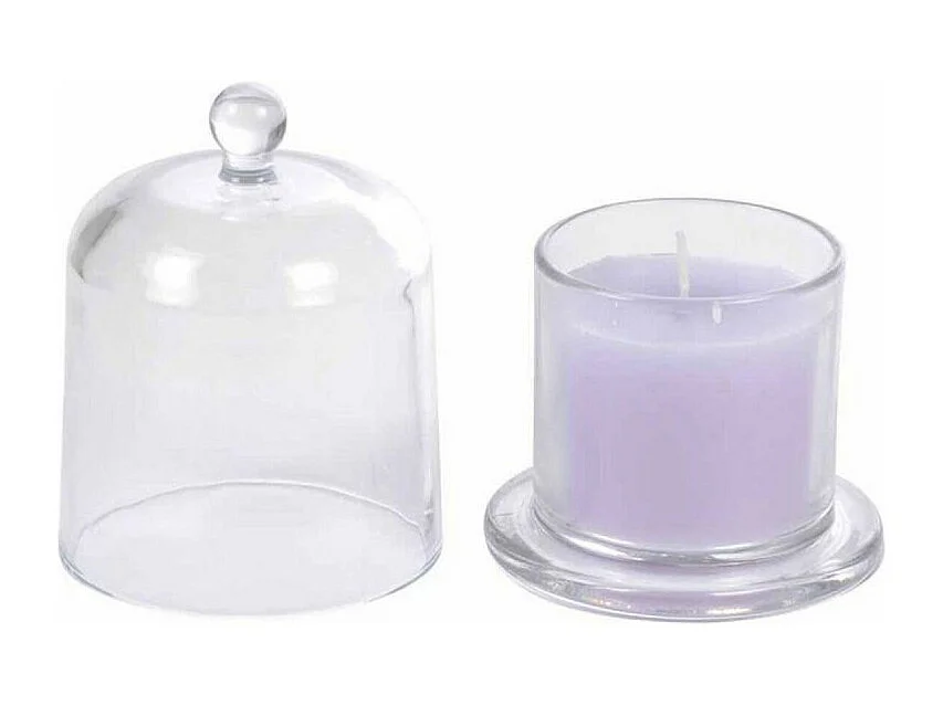 Bougie Parfumée Cloche "Romantique" 11cm Lavande