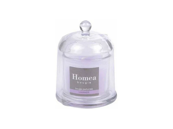 Bougie Parfumée Cloche "Romantique" 11cm Lavande