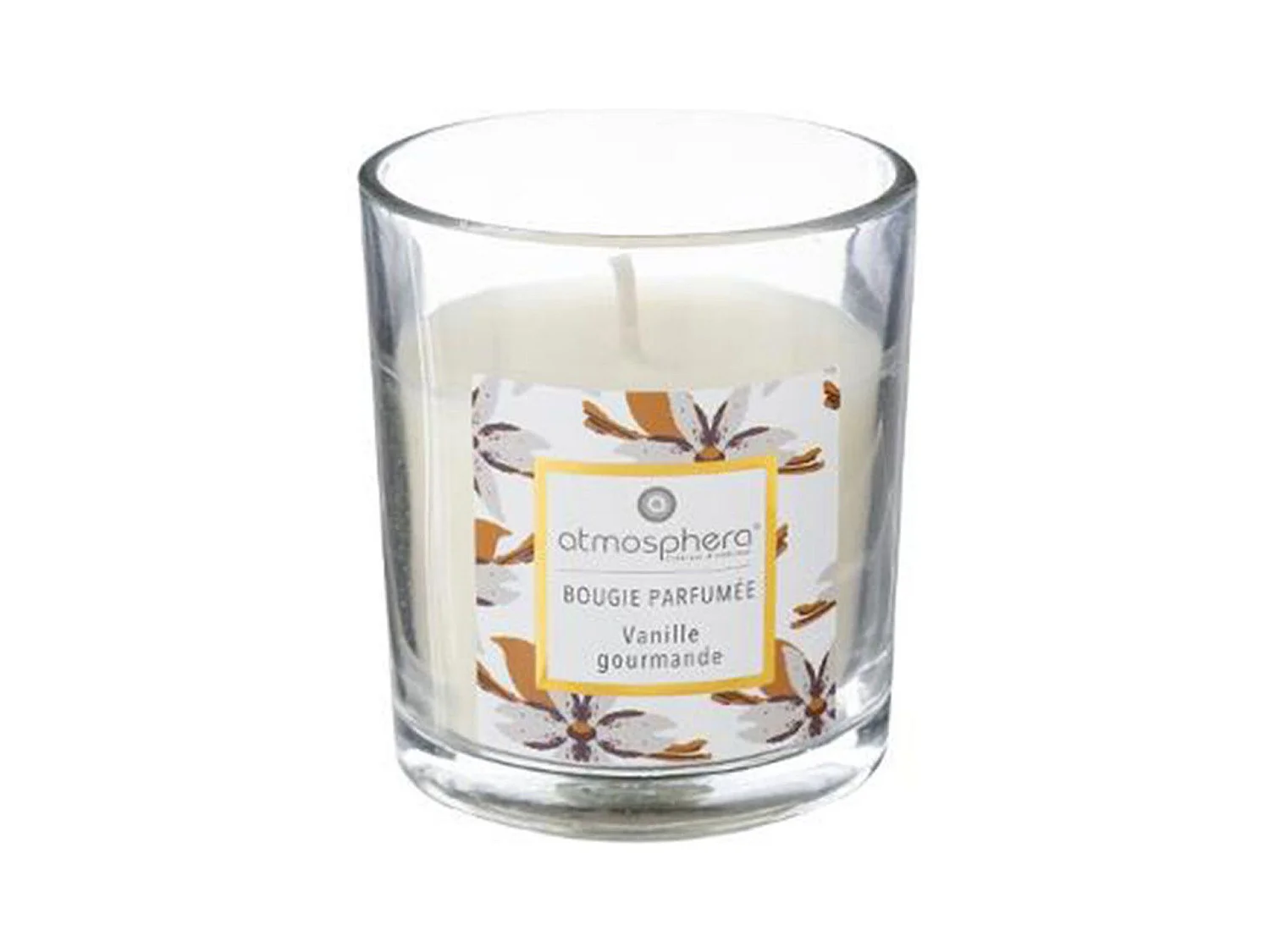 Bougie Parfumée en Verre "Neda" 110g Vanille