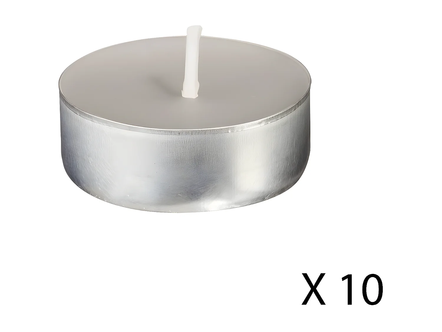 Lot de 30 Bougies Chauffe-Plat Parfumées 3,7cm Jasmin