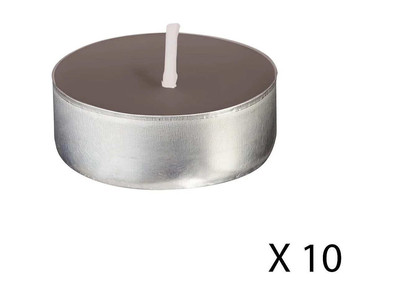 Lot de 30 Bougies Chauffe-Plat Parfumées 3,7cm Jasmin