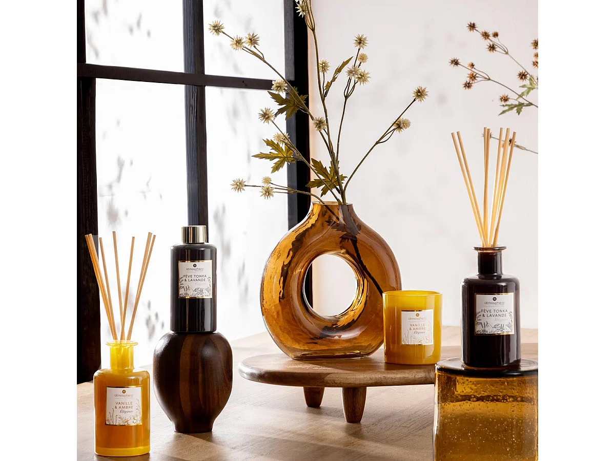 Bougie Parfumée "Mael" 190g Vanille Ambrée