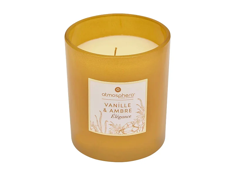 Bougie Parfumée "Mael" 190g Vanille Ambrée