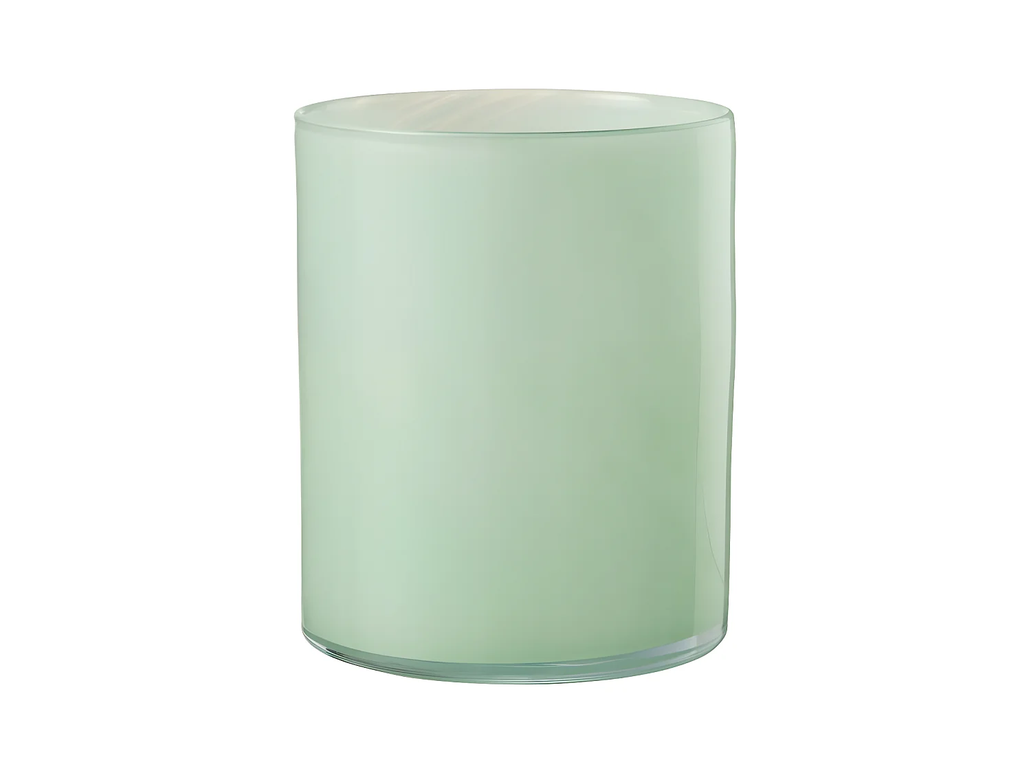 Photophore Design en Verre "Jade" 18cm Vert Clair