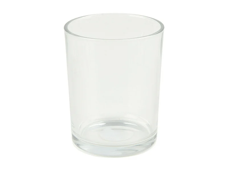 Photophore Déco "Verre" 12cm Transparent