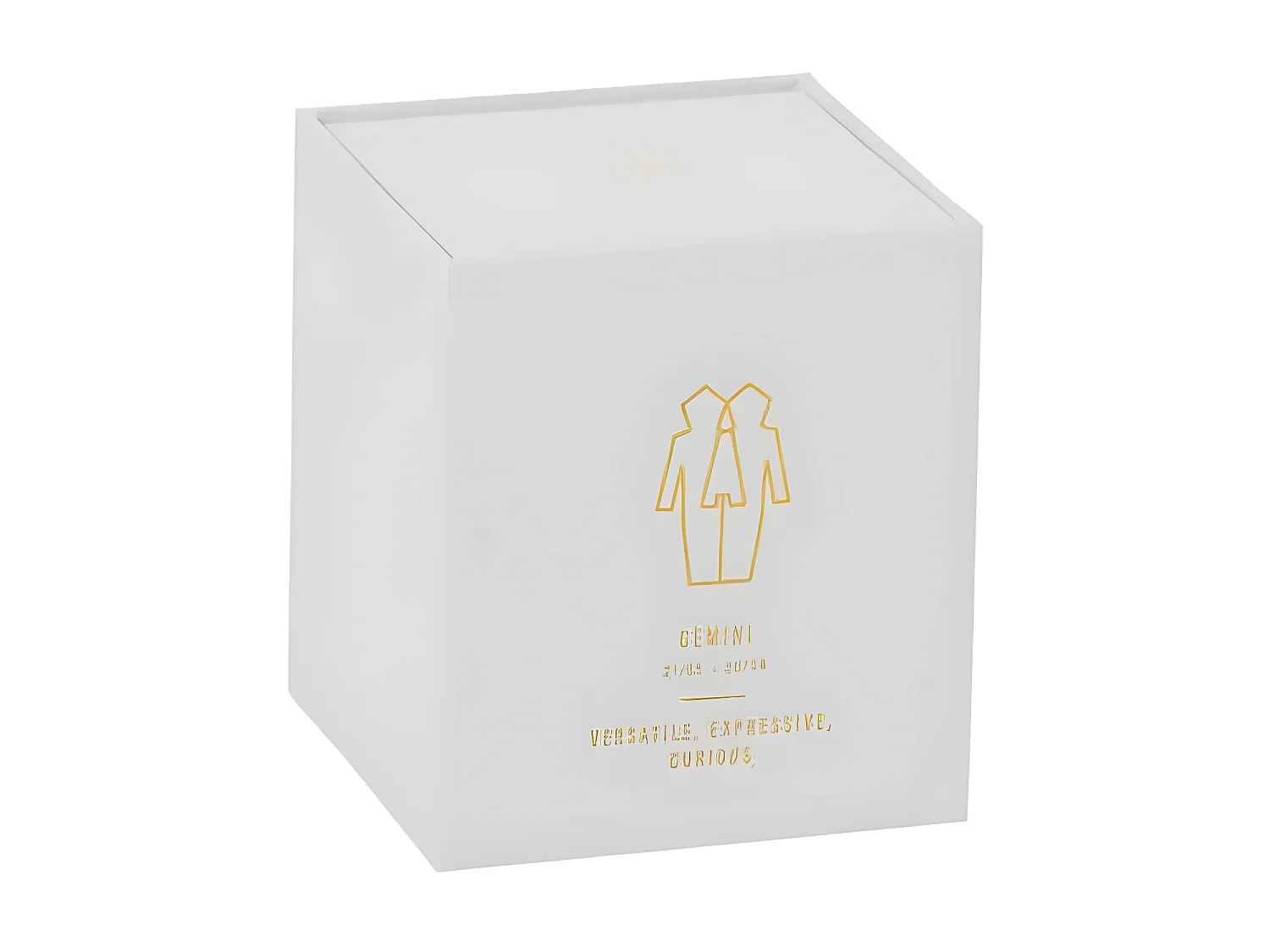 Bougie Parfumée "Gémeaux" 10cm Sapphire Amber Tea