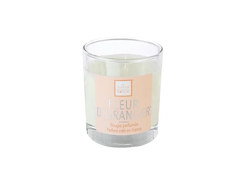 Bougie Parfumée "Elea" 190g Fleur d'Oranger